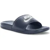 Nike Benassi JDI Just Do It Badeschuhe Slide verschiedene Farben, Farbe:blau, Schuhgröße:EUR 47.5