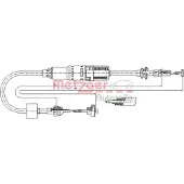 METZGER 10.3442 Kupplungsseil Seilzug für VW Polo Schrägheck (6N1) 1025/780mm