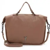 Suri Frey Umhängetasche Schultertasche Gitty Bowlingbag Taupe hellbraun