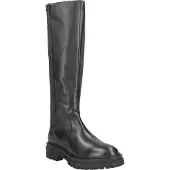 Geox Stiefel IRIDEA, Glattleder, Schwarz, Damen