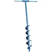 Berger & Schroeter Erdlochbohr, grau, 9 cm