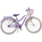 Volare Lovely Kinderfahrrad - Mädchen - 26 Zoll - Lila - Zwei Handbremsen