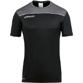 Uhlsport Offense 23 T-Shirt Herren - Schwarz / Anthrazit / Weiß