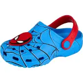 Marvel Spider-Man - Jungen Clogs, bedruckt NS8474 (28 EU) (Blau/Rot)