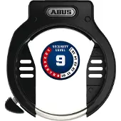 ABUS 4650S R (NAZ) Rahmenschloss, Befestigung an Hinterbaustreben, schwarz, AS