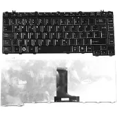 T-ProTek DEUTSCHE - Schwarz Glänzend Tastatur kompatibel für Toshiba Satellite A355, A355D