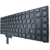 T-ProTek DEUTSCHE-Tastatur Keyboard Schwarz mit Schwarz Rahmen für Lenovo Yoga 13 59375136
