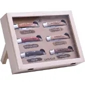 Laguiole Messer-Set 6tlg. klappbar mit Holzgriff