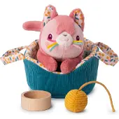 Lilliputiens Jeanne Katze Mit Korb Teddy