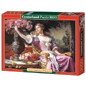 Castorland Puzzle Frau im lila Kleid 3000 Teile