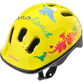 Meteor Schutzhelm, Kinderhelm, Fahrradhelm, Rollschuhe, KS06 Helm Kinderfahrradhelm Helm, größe XS 44-48 cm Dino