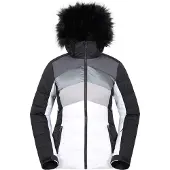 Mountain Warehouse Damen/Damen Cascade Gepolsterte Skijacke (Weiß/Schwarz)