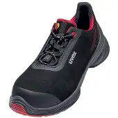 Uvex 1 G2 Halbschuhe S3 schwarz, rot Weite 12 Gr. 49
