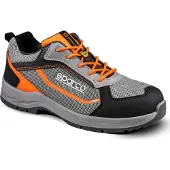 Sparco 07539GRAF Indy Pato ESD S1PS SR Sicherheitsschuh, Grau/Orange, 41