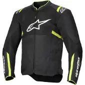 Alpinestars Jacke T-SPS AIR V2, (schwarz/fluoreszierend gelb, Größe S)