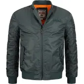 Lonsdale Poolstock Bomberjacke Grün M Mann Grün M