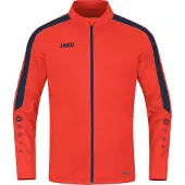 Jako Power Polyesterjacke Herren - Flame / Marine