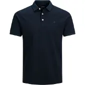 Jack & Jones Herren + Fit Polo Shirt Kurzarm Pique Hemd JJEPAULOS Big Size |