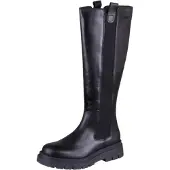 Apple Of Eden Damen Sommer Stiefel Gaia1 in Schwarz, komfortable Schlüpfstiefel