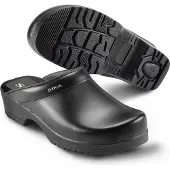 Sika Schuh Flexika offener Clog Schwarz-38