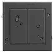 Senic Friends of Hue, Leiter, Kabellos, Schwarz, Polycarbonat (PC), 2-Wege, ZigBee, 2400 MHz
