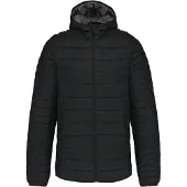 Kariban Herren Steppjacke Outdoor Basic Winterjacke Herrenjacke, Größe:2XL, Farbe:Schwarz