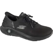 SKECHERS Sportliche Slipper Herren 31393336393330 Schwarz 42 EU