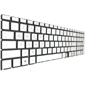 T-ProTek DEUTSCHE - Tastatur Keyboard Silber kompatibel für HP Envy 17-n000
