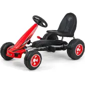 Milly Mally Viper Rotes Pedal-Gokart