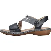 Rieker Leder-Sandalen „Lugano“