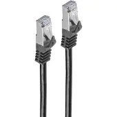 Shiverpeaks BASIC-S, Cat7, 15m, 15 m, Cat7, U/FTP (STP), RJ-45, RJ-45, Schwarz