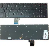 T-ProTek DEUTSCHE - Tastatur Keyboard mit Beleuchtung kompatibel für Lenovo IdeaPad Y50-70T