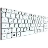 T-ProTek DEUTSCHE-Tastatur Keyboard Weiß kompatibel für Acer Aspire E5-573G-35FD