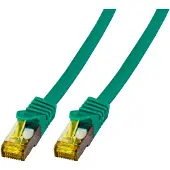 EFB Elektronik MK7001.15G, 15 m, Cat6a, S/FTP (S-STP), RJ-45, RJ-45, Grün