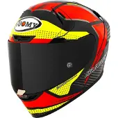 Suomy SR-GP Evo Airspeed Rot Gelb Integralhelm Größe XL