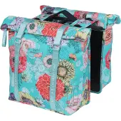 Basil Bloom Field Double Pannier Bag MIK – Hinterrad-Gepäcktasche für den Gepäckträger blau 18161