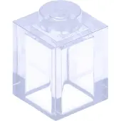 LEGO 100x Stein 1x1, Transparent