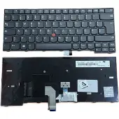 T-ProTek DEUTSCHE-Tastatur Schwarz Rahmen mit Trackpoint für Lenovo ThinkPad E470 20H1004SGE