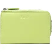 Esquire Leder Geldbörse Viktoria 62 Wallet Lime hellgrün