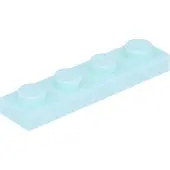 LEGO 1x4 Platte 3710 - 250 Stück Helles Aqua