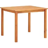 Syfax Gartentisch 88x88x74 cm Massivholz Akazie