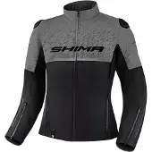 SHIMA Drift Damen Schwarz Grau Motorrad Textiljacke Größe XS