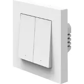 Osram SMART+ WiFi Matter Wandschalter, 2 Kanal, 16AX, IP20, weiß, Relais Schalter, Unterputz, 27mm