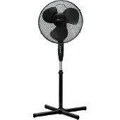Clatronic Ventilator mit Schwenkfunktion | höhenverstellbar | leise Ø 40cm | Standventilator 3 Stufen | Neigungswinkel verstellbar |VL 3603 S schwarz