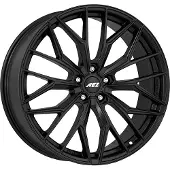 Aez 20 Zoll Alufelge porto black 20"x8" 5x108 PCD ET50 63.4mm Felge Schwarz
