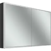 Schneider GLOW D2W Spiegelschrank, 2 Türen 60/60cm, 1213x136x736mm, rundum Beleuchtung, Dim2Warm, 218.120.02.44