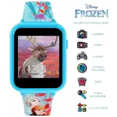 Disney Frozen Frozen Smartwatch für Mädchen, 45x40 mm, mit Kamera, Spielen & Schrittzähler