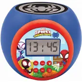 Spidey and his Amazing Friends Spidey and Friends Projektionswecker mit Timer & 3 Farben