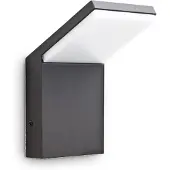 Ideal Lux Modern Style Applique Aluminium Anthrazit Led 9W 4000K Natürliches Licht