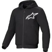 Alpinestars Chrome V2 Sport Motorrad Hoodie Herren schwarz, 4XL